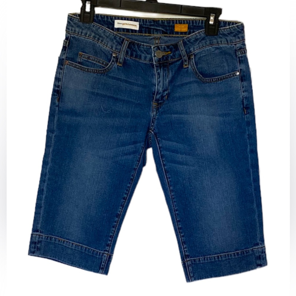 Pilcro and the Letterpress No28 Low-Rise Straight Jean Shorts
